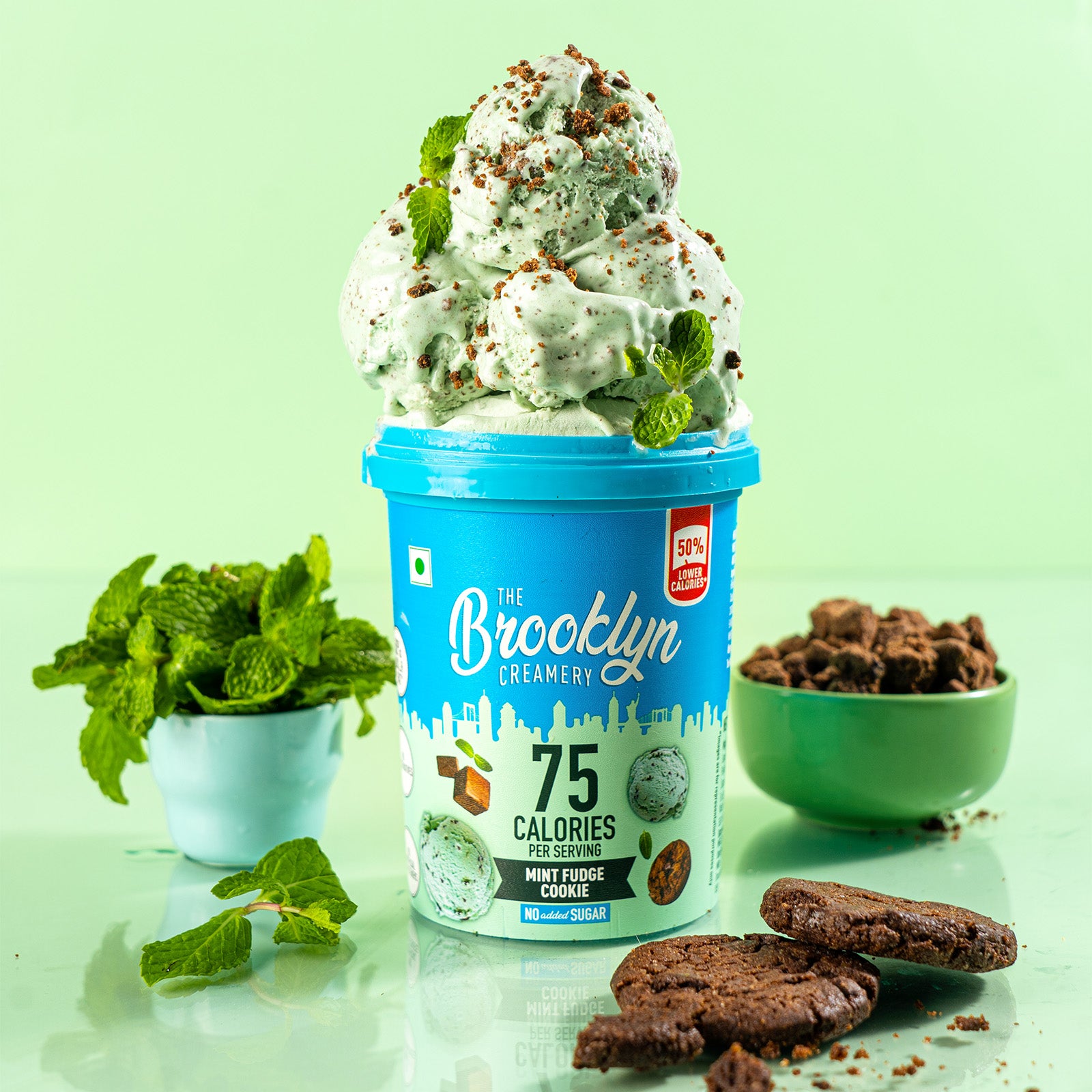 Mint Fudge Cookie Tub