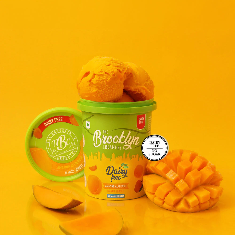 Amazing Alphonso Mango Sorbet Tub