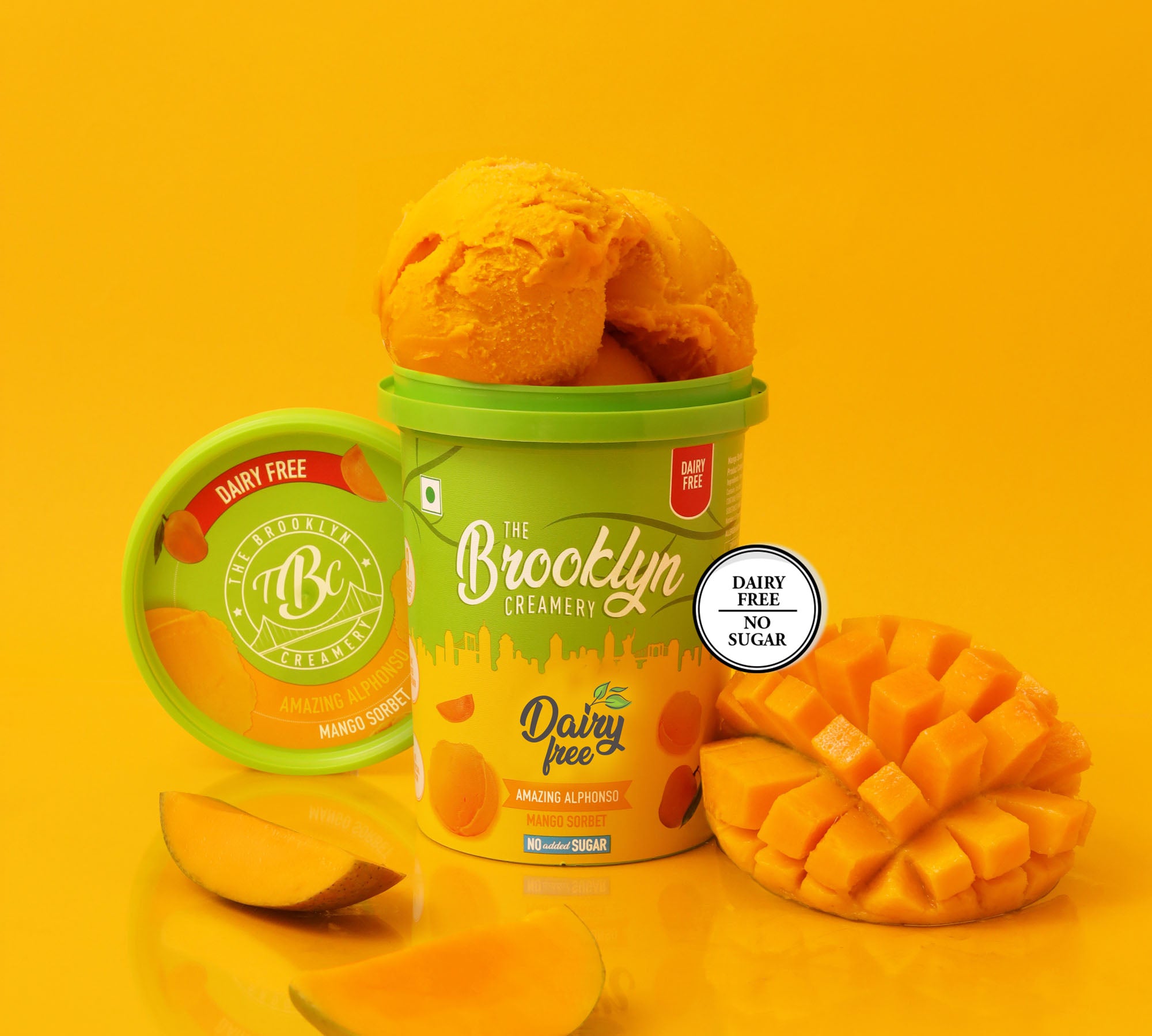 Amazing Alphonso Mango Sorbet Tub